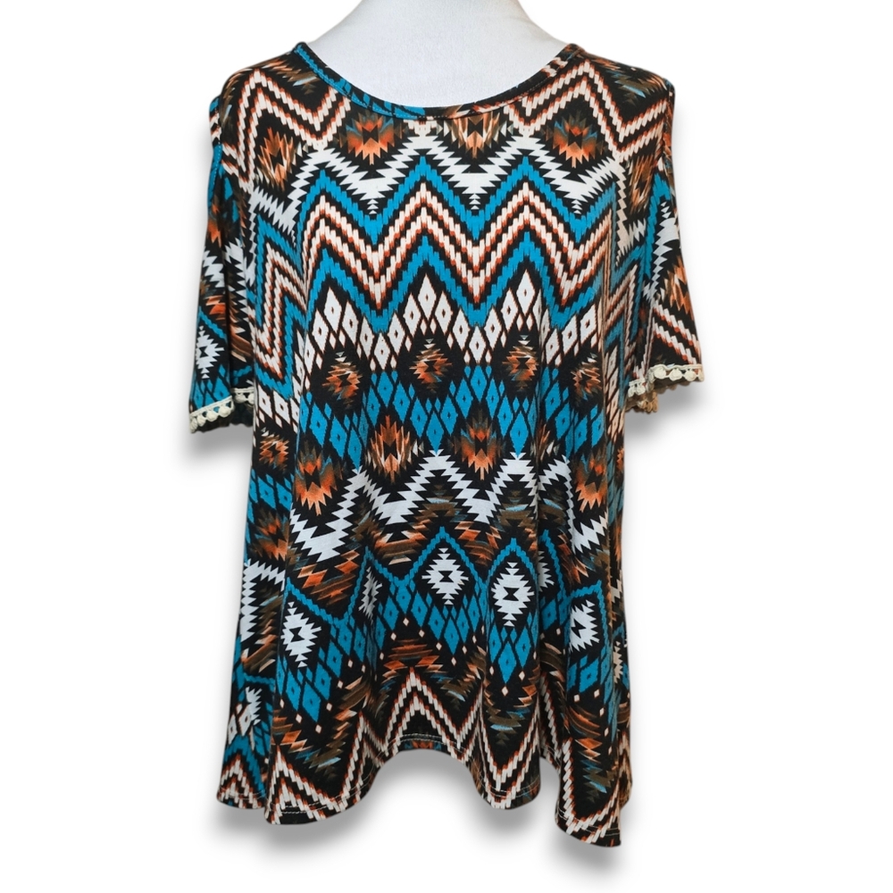 Krush Western Pattern Top